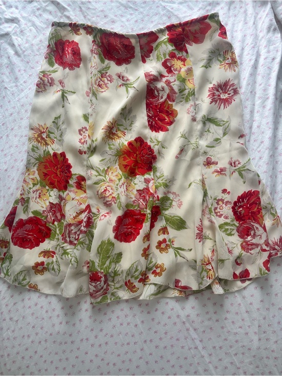 Lori Michaels Dresses & Skirts - vintage floral midi skirt
